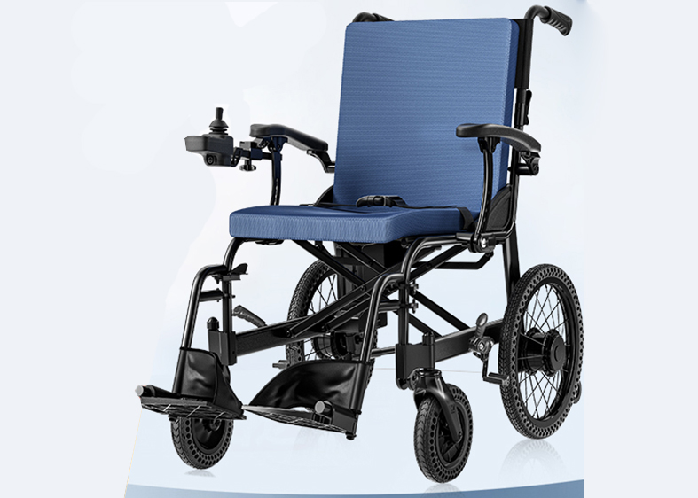 互邦電動輪椅D2-E輕便折疊內(nèi)轉(zhuǎn)子電機鋁合金車架鋰電池18公斤